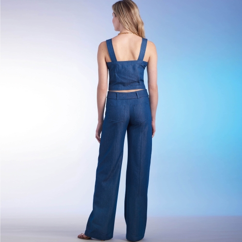 Simplicity lõikekomplekt S9755 MISSES` TOP, SKIRT, PANTS AND SHORTS, SS9755 