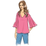 Выкройка: Misses` Top, Butterick B6664 