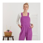 Швейные выкройки Simplicity S9382 Misses` Overall with Shaped Raised Waist and Back Ties 