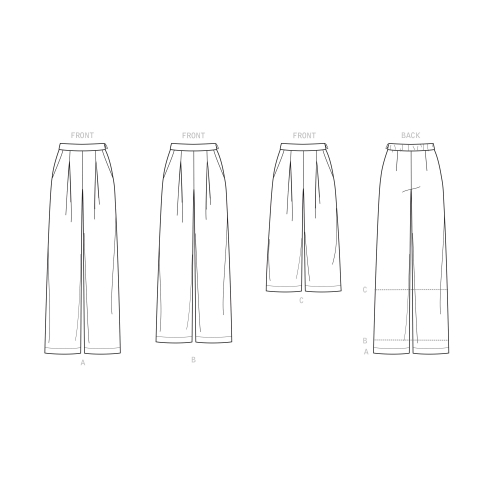 Simplicity Sewing pattern S9235 MISSES` PANTS, SS9235H5 