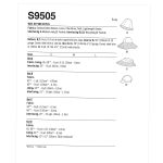 Simplicity Sewing Pattern Hats in Four Styles S9505 