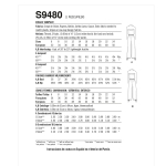 Simplicity lõikekomplekt S9479 Misses` Sportswear 