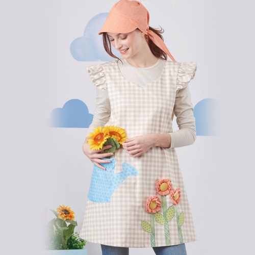 Simplicity lõikekomplekt S9767, Ümbermähitav põll lastele ja naistele ning rättmüts, disain: RUBY JEAN`S CLOSET 