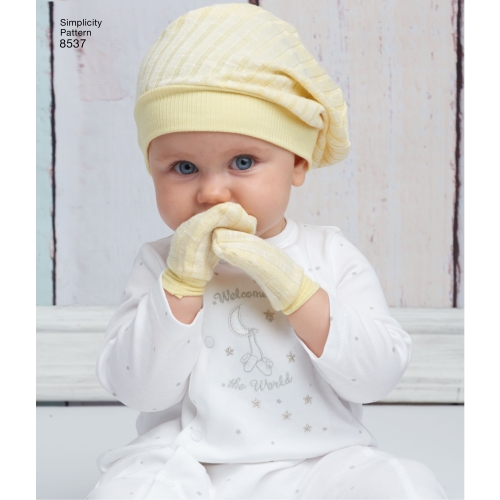 Beebitarvikud, suurused: OS (ÜkS SUURUS), Simplicity Pattern # 8537 