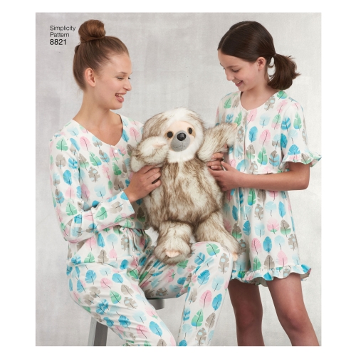 38 cm (15`) Loomad, topistäidetavad, Simplicity Pattern #8821 