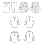 Выкройка: Misses` Top, Butterick B6666 