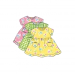 Выкройка: Beebide` Dress, Jumper, Romper, Jumpsuit, Panties, Hat and Bag, Butterick B5624 