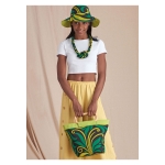 Simplicity Sewing Pattern Bags, Hat and Necklace, SS9580AA (All Sizes in One Envelope) 