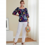 Выкройка: Misses` Tops, Butterick B6766 