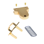 Замок портфельный, 30 x 33 мм 