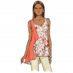 Naiste topp ja tuunika, Butterick B6172 