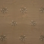 Embroidered Taffeta Fabric + Swarovski, BB23911  