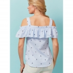 Выкройка: Misses` Top, Butterick B6562 