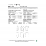 Выкройка: Misses` Top, Butterick B6563 