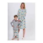 Выкройка: Misses`, Men`s, Children`s, Boys`, Girls` Top, Tunic and Pants, A (XS-S-M-L (Children) / S-M-L-XL (Misses, Men)), Butterick, B6867A 