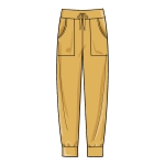 Швейные выкройки Simplicity S9337 Unisex Knits Only Tops, Pants and Shorts, A (XS-S-M-L-XL) 