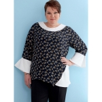 Выкройка: Misses` & Women`s Top, Butterick B6734 