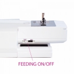 Sewing machine Juki HZL-353Z Feeding on/off switch