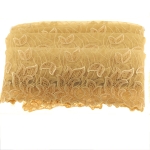 Tüllile viskoosniidiga tikitud pits 19 cm 