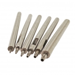 9 pcs Hollow Punch Set: ø0,5/1/1,2/1,5/2/2,5/3/3,5/4mm, KL2541 