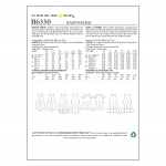 Выкройка: Misses` Sleeveless and Cold Shoulder Dresses, Butterick B6350 