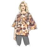 Выкройка: Misses` Top, Butterick B6714 
