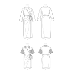 Simplicity Sewing Pattern Women`s Dresses, SS9540 