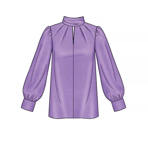 Naiste pluusid vestiga,Simplicity Pattern #S8948 