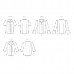 Ompelukaavat: Misses`, sizes: Women`s Blouse, Butterick B5538 