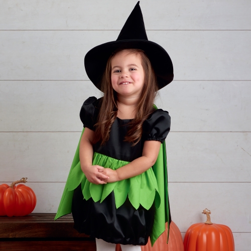 Valik mudilase Halloweeni kostüüme, suurused: 1 / 2-1-2-3-4, Simplicity Pattern #S 8976 