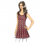 Выкройка: Misses` Top, Butterick B6096 