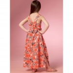 Выкройка: Children`s, sizes: Girls` Dress and Culottes, Butterick B6202 