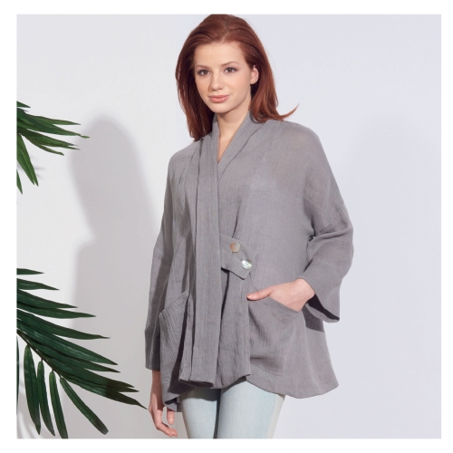 Naiste jakid ja vest, suurused: XS-S-M-L-XL, Simplicity Pattern #S8917 