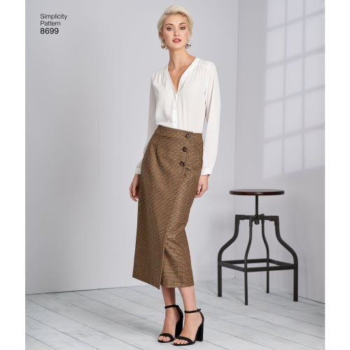 Naiste hõlmikseelikud pikkusevariatsioonidega, Simplicity Pattern #8699 