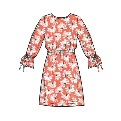Laste ja tüdrukute riietus, Simplicity Pattern #S8965 