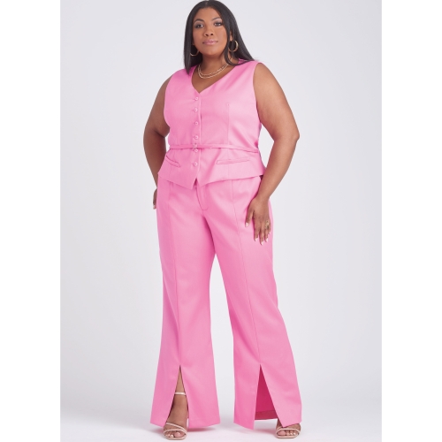 Simplicity lõikekomplekt S9688 MISSES` AND WOMEN`S JACKET WITH TIE BELT 