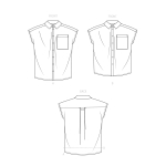 Simplicity Sewing Pattern Unisex Shirt in Two Lengths, SS9554 