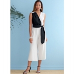 Выкройка: Misses`, sizes: Women`s Jumpsuit and Sash, Butterick B6522 