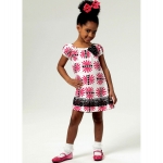 Выкройка: Children`s, sizes: Girls` Top, Dress, Shorts, Pants and Bag, Butterick B5776 