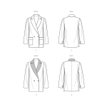 Simplicity lõikekomplekt S9825 MISSES` JACKETS, SS9825 