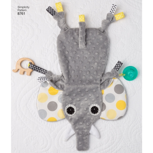 Beebi õrn tekk, Simplicity Pattern #8761 