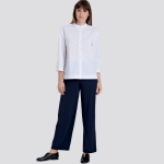 Naiste eestnööbitav ja käisteta topp ja püksid, Simplicity Pattern #S9112 