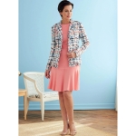 Выкройка: Misses` Jacket, Dress, Top, Skirt & Pants, Butterick B6738 