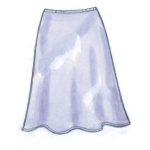 Выкройка: Misses`, sizes: Misses` Petite Skirt, Butterick B5431 