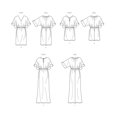 Simplicity lõikekomplekt S9781 MISSES` DRESSES, SS9781 