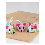 Simplicity Sewing Pattern Cat Organizer with Mouse Pincushion, Mouse Sewing Weights, Apron, Sewing Clip Wristlet S9506 