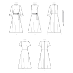 Kleit, Simplicity Sewing Pattern S9176AA 