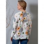 Выкройка: Misses` Top, Butterick B6593 