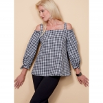 Выкройка: Misses` Off-the-Shoulder Top, Butterick B6519 