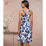 Naiste ja väikesekasvuliste Petite-naiste kleidid, Simplicity Pattern #8594 